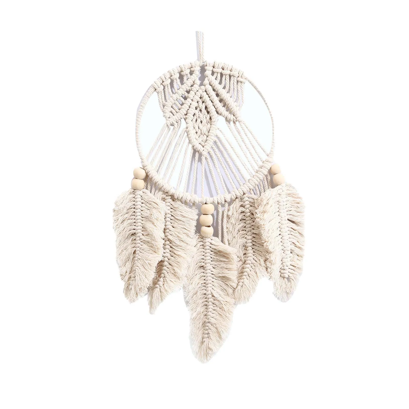 

Manual Woven Dreamcatcher Wall Hanger Office Ornament Bohemian Style Handcraft Decor