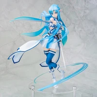 23cm sword art online water spirit asuna figure anime figurine collectible model toy movie tv model finished goods pvc
