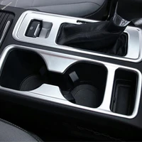 lapetus matte interior for ford kuga escape 2013 2019 gearbox shift panel water cup holder frame cover trim accessories