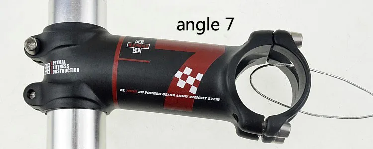 UNO Angle7 130mm Велосипедная вынос руля UNO, велосипедная вынос руля MTB, дорожный велосипед, алюминиевый сплав, угол 31,8 мм, 7/17, Bicicleta Tallo Bicicleta potencia, детали для велосипеда - Цвет: UNO Angle7 130mm