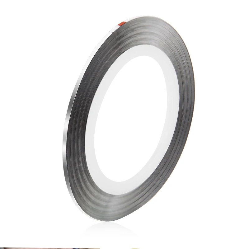 

3D Nail Decoration Line Matte Glitter Super Thin Adhesive Tape Multi Color Nail Styling Tool Decal for DIY Nail Art Decorations