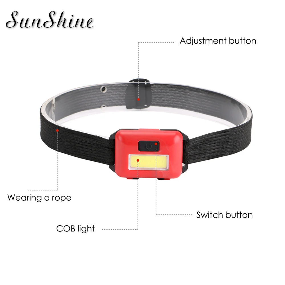 Светодиодный кемпинг головной убор светильник Масштабируемые светодиодные