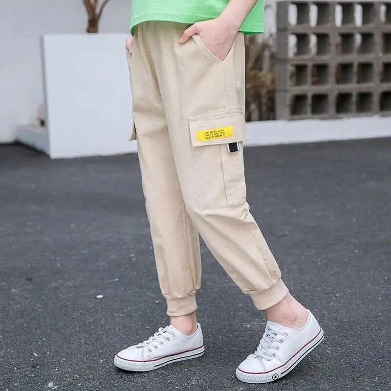 Брюки для девочек EACHIN свободные в стиле хип-хоп | Мать и ребенок