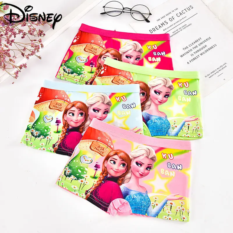 

Disney Summer Comfortable Cartoon Pattern Frozen Shorts Casual Pure Cotton Comfortable Breathable Boxer Pants