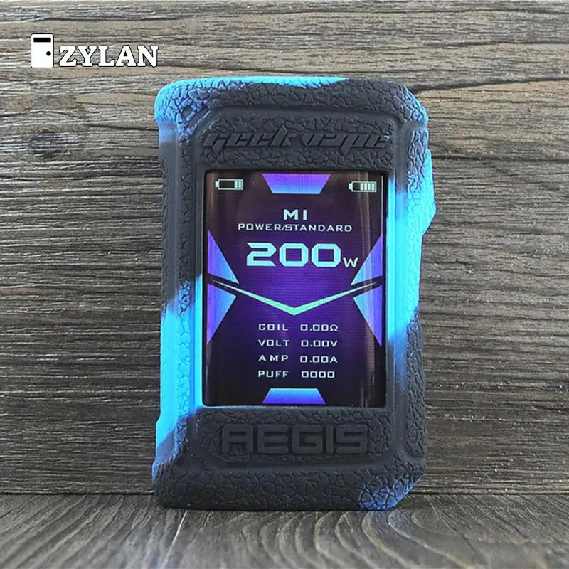 Силиконовый чехол для таб Geek Vape Aegis X 200w вейпа резиновые плотно облегающие полный