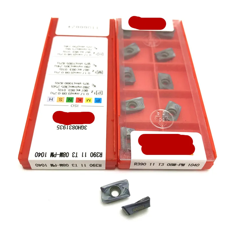 SANDV Высококачественная фрезерная вставка R390 11T308M PM 1010/1025/1040 твердосплавный