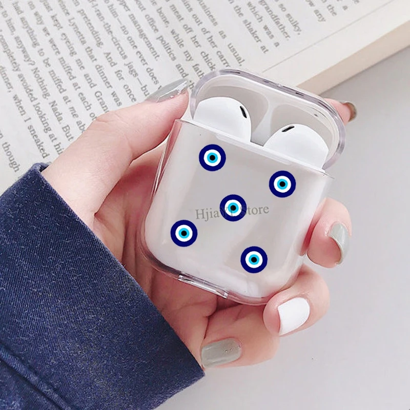 

Eyes Eyelash Aesthetic Soft TPU Case For Apple AirPods 2 Transparent Earphone Case For Airpods 1 Funda Capa