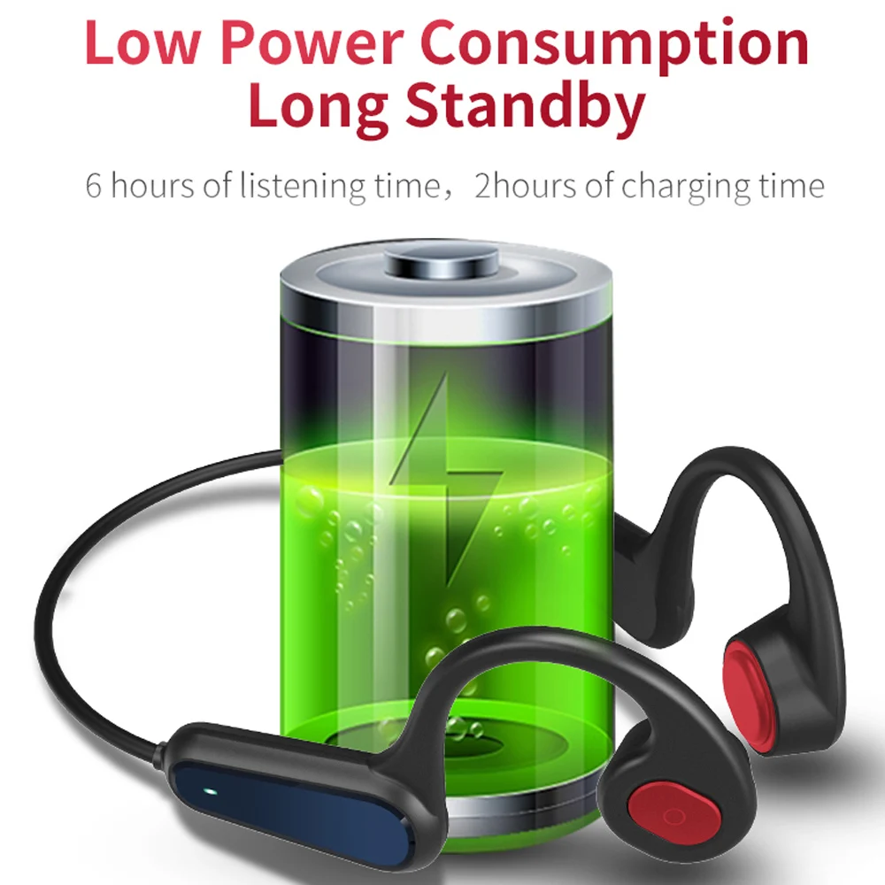 Настоящая костная проводимость беспроводные наушники Bluetooth 5 0 уличная