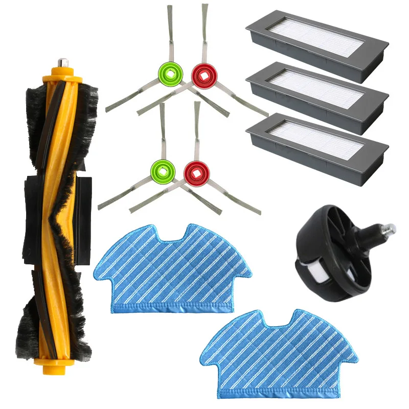 Комплект фильтров с роликовой боковой щеткой для пылесоса Ecovacs Deebot Ozmo 900 DN5G