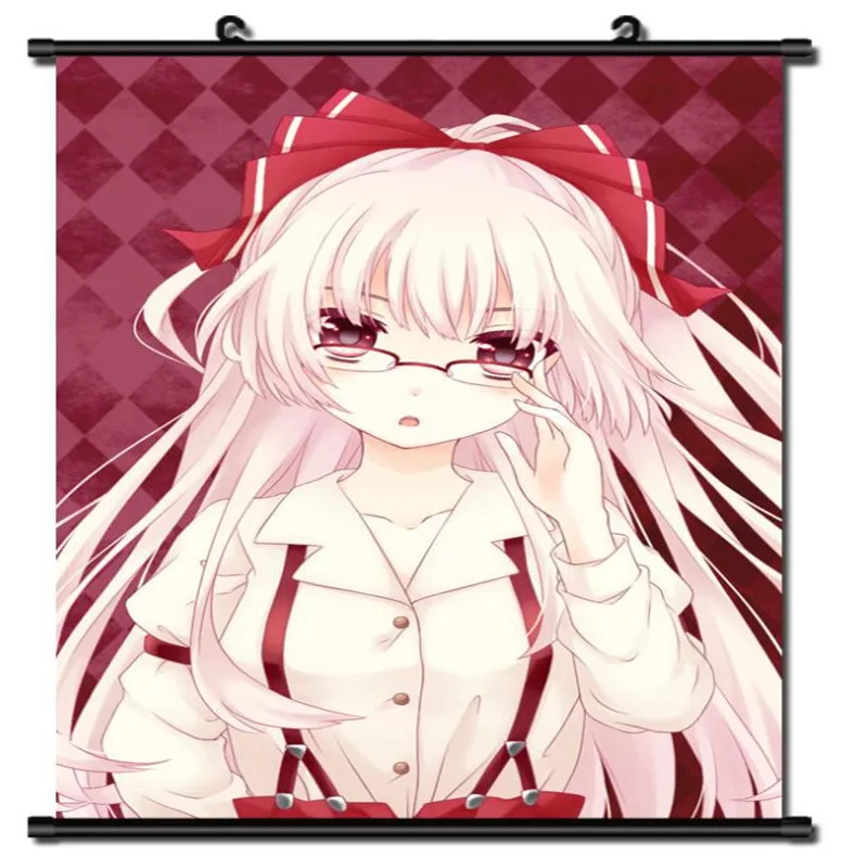 Японские декоративные картины аниме проект TouHou непроницаемый ночной Fujiwara no Mokou
