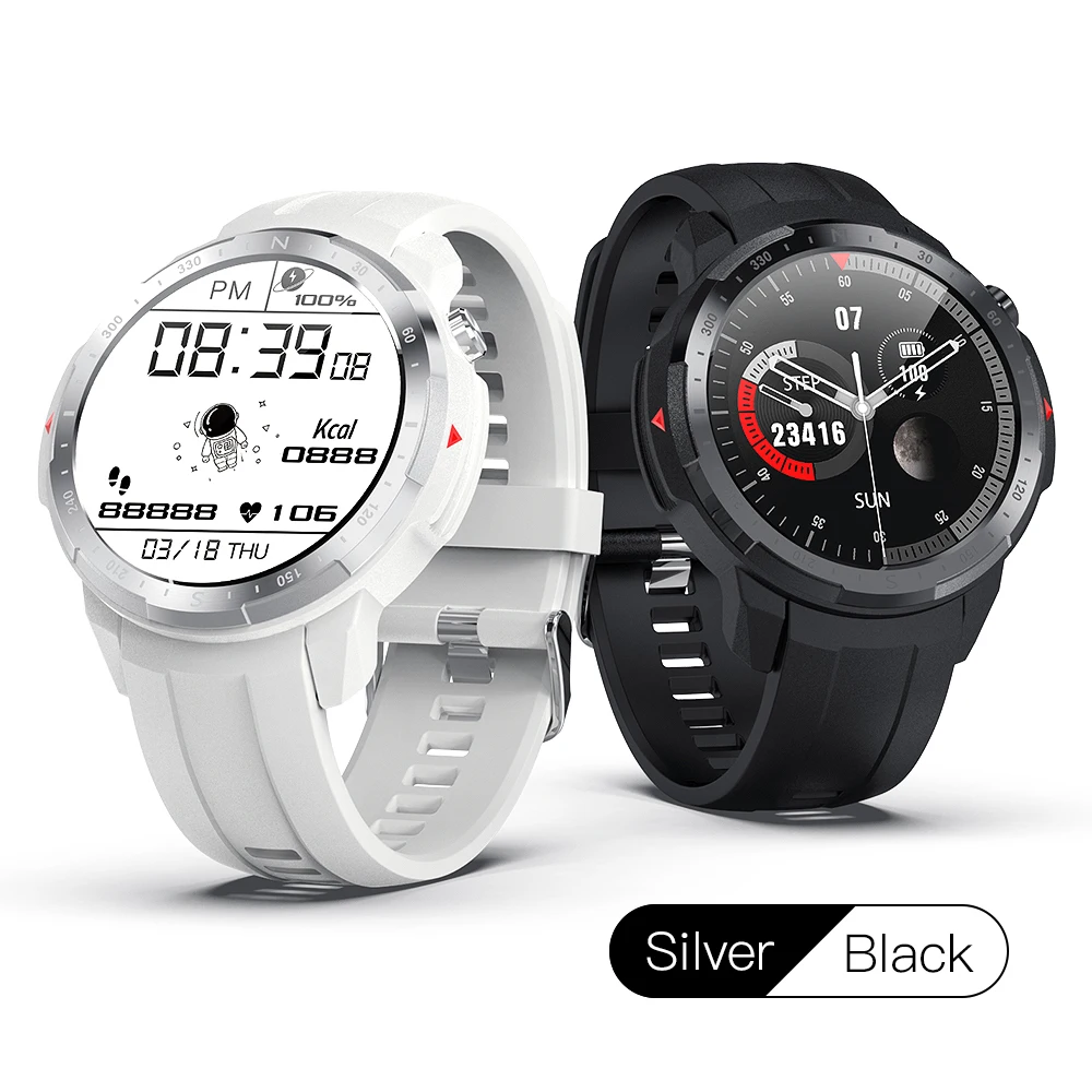 

Microwear L20 Long Standby Smartwatch For Men Women Bracelet Bluetooth Call IP68 Waterproof Heart Rate Monitor Sport Smart Watch