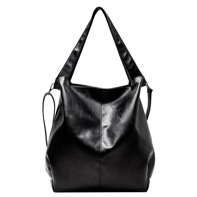 

New Portable Large Bag Female 2021 New Large-capacity One-shoulder Messenger Bag Casual Retro Tote Bag Tide