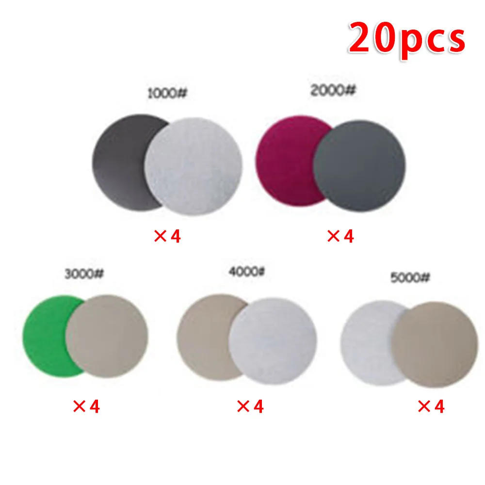 Шлифовальный диск 996A 6 дюймов 20 шт. шлифовальный 150 мм для влажной и сухой