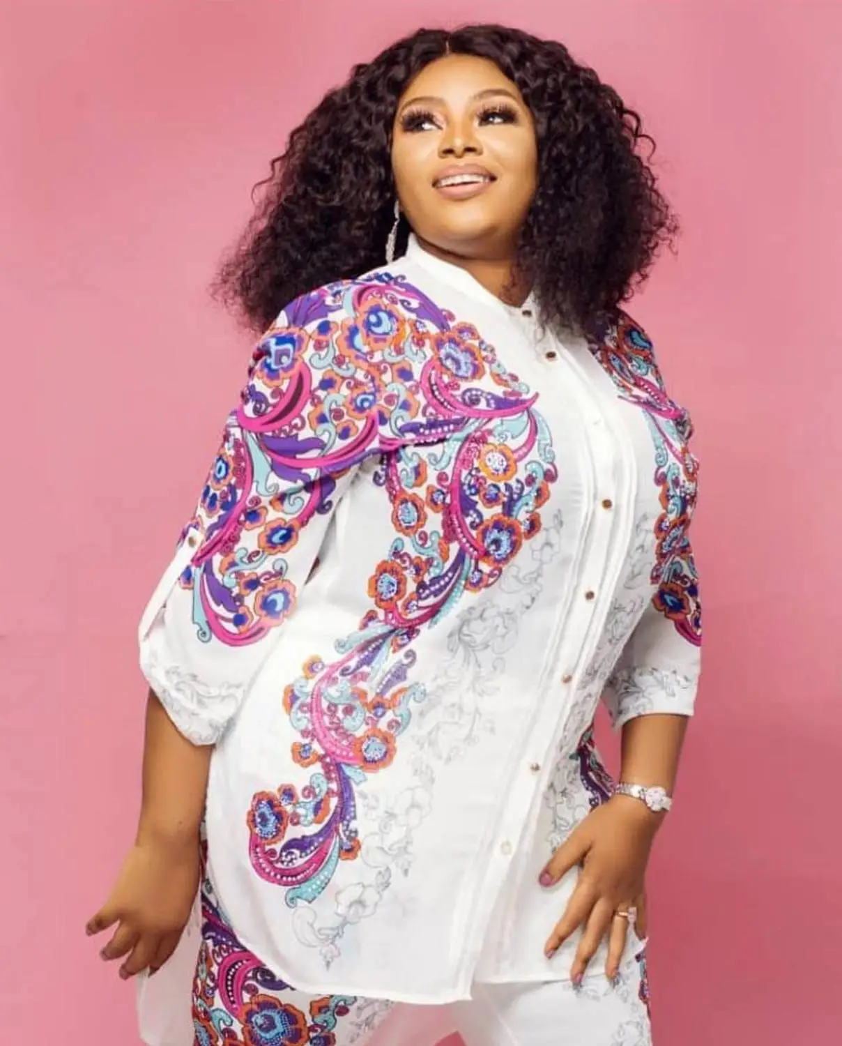 женский комплект Одежда в африканском стиле Эластичные мешковатые брюки с