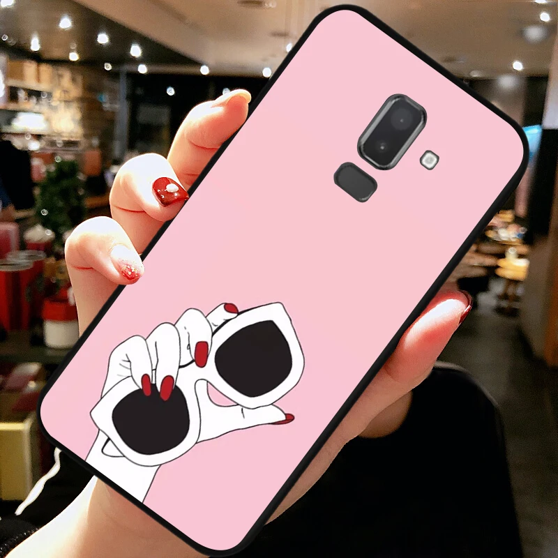 Мягкий чехол для samsung Galaxy J8 J7 Duo J6 J4 Plus Prime 2018 TPU |