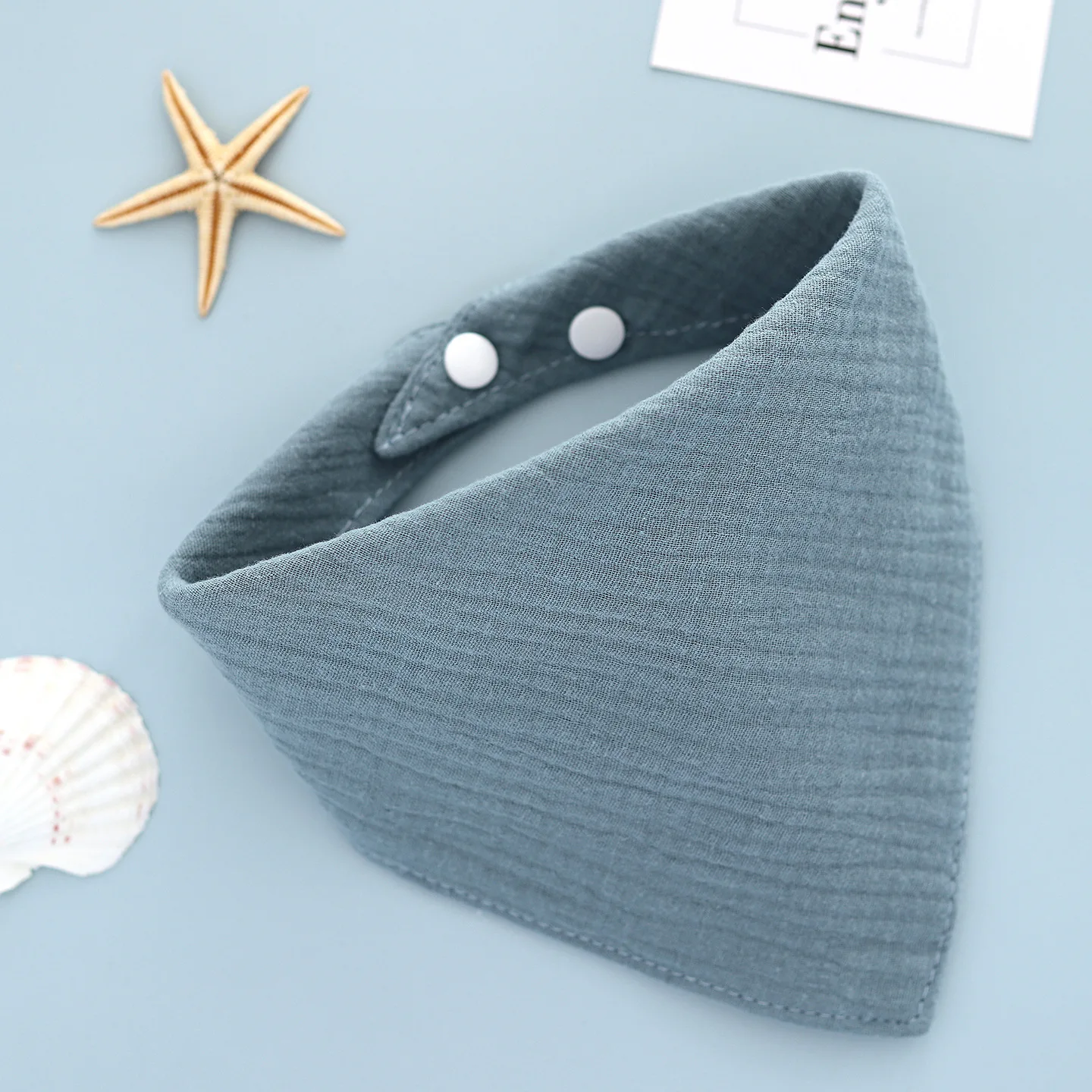 5 шт. газовые Слюнявчики слюнявчик полотенце для кормления треугольник бандана