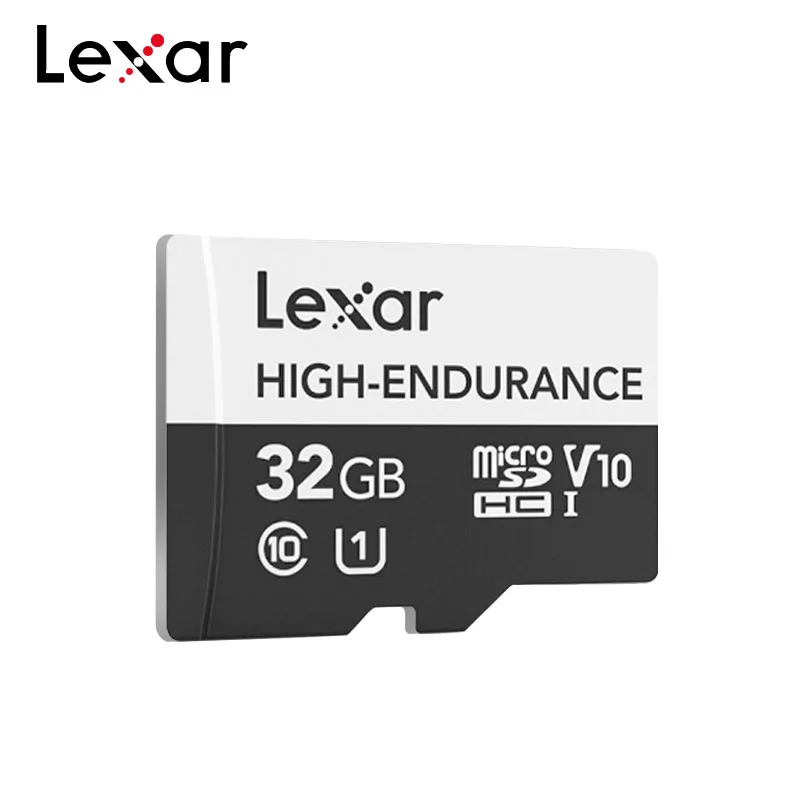 Lexar высокоизносостойкая карта памяти 128GB IPX7 Водонепроницаемая TF карта 12000hour ENDURANCE Micro SD карта для мониторинга дорожного рекордера