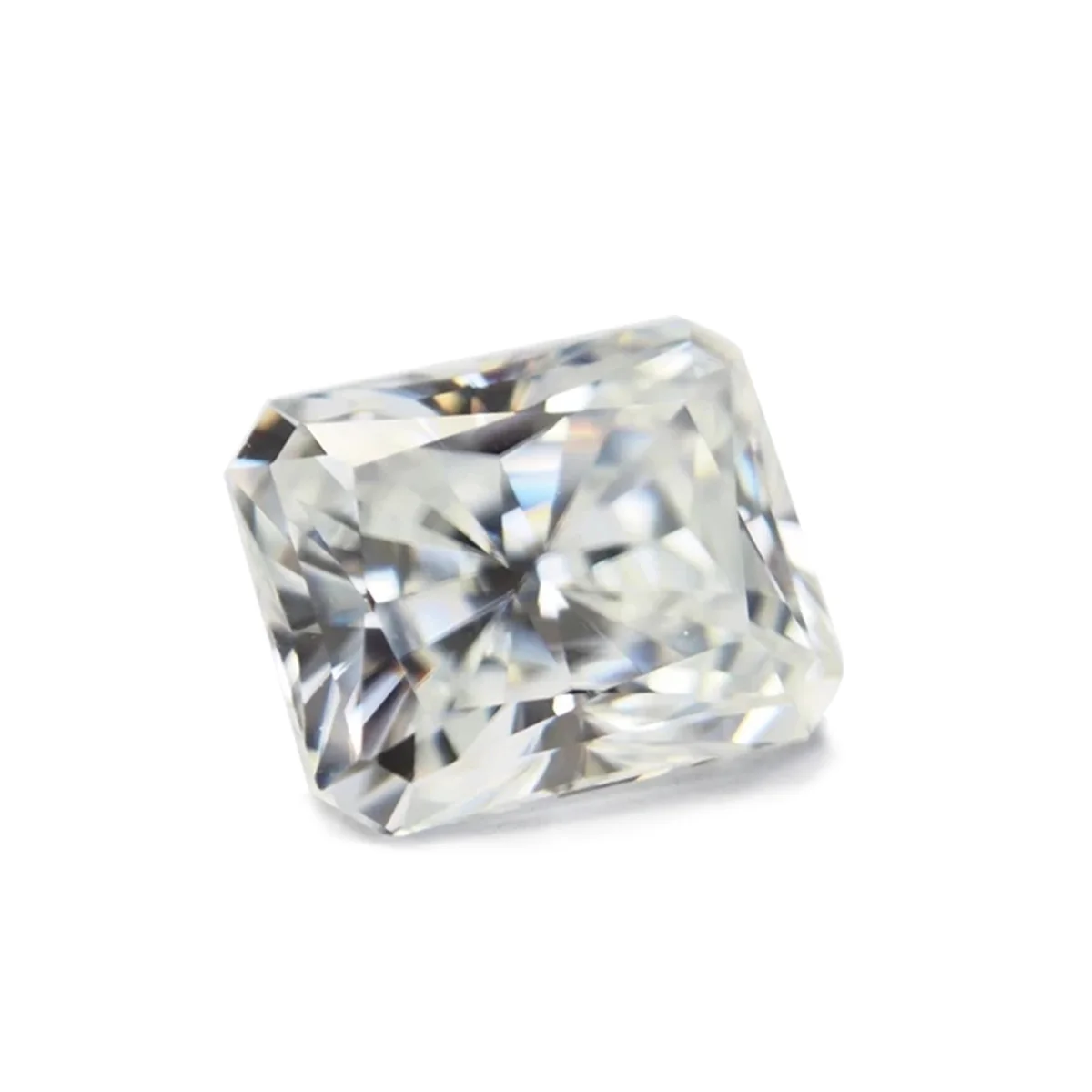 100% Genuine Loose Gemstones Moissanite Diamond 10ct 10*14MM D Color VVS1 Radiant Cut Gems For Jewelry Diamond Ring Stone