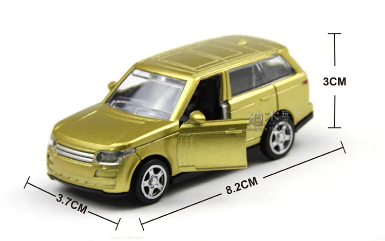 1: 64 литая под давлением модель автомобиля с 2 дверями можно открыть игрушечный автомобиль внедорожник Hummer подарок для детей на день рождения