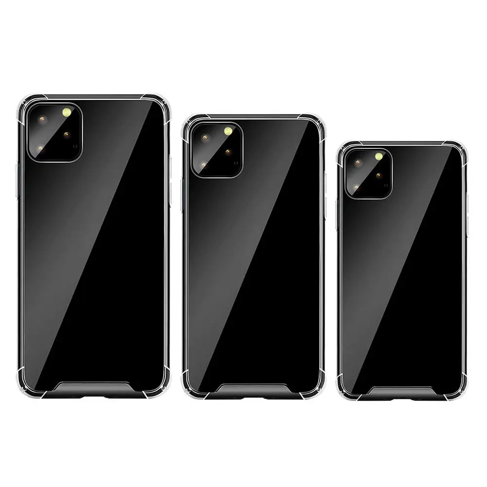 Анти Царапины чехол для IPhone11XI Pro Max 5 8/6 1/6 анти столкновения Прозрачный телефона