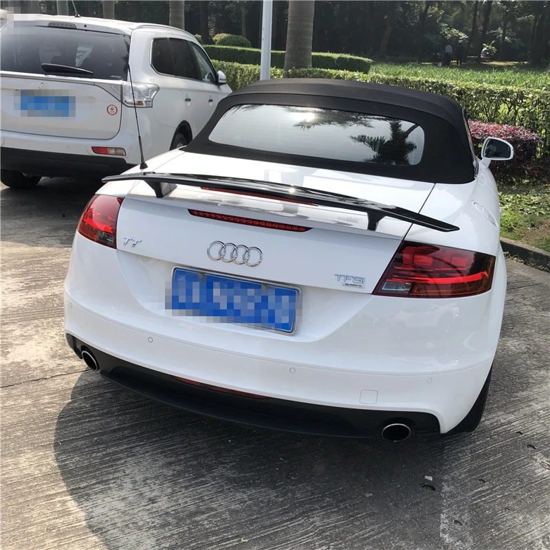 Спойлер для Audi TT 2011 2019 спойлер A5 A7 автомобильный из материала TF и ABS заднее крыло