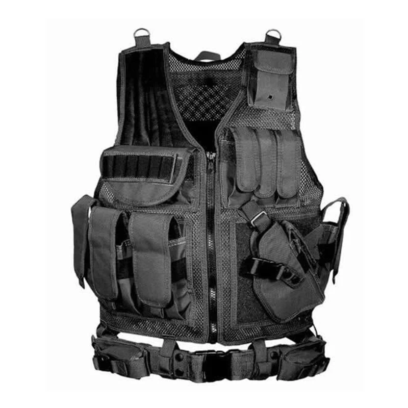 Мужской военный армейский жилет Пейнтбольный камуфляж Молл уличный охотничий