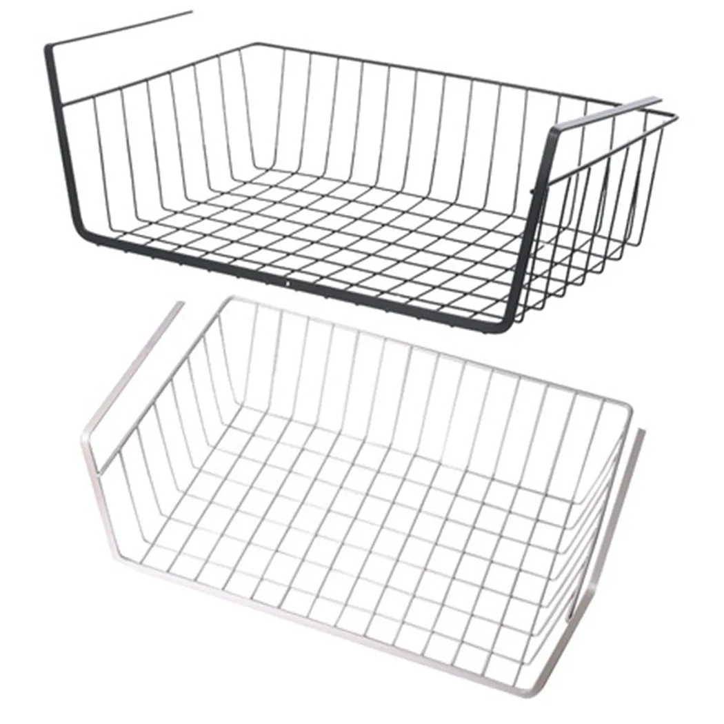 

Kitchen Cabinet Partition Hanging Basket Closet Storage Rack Storage Rack Dormitory Desk Hanging Rack Shelf Storage Basket