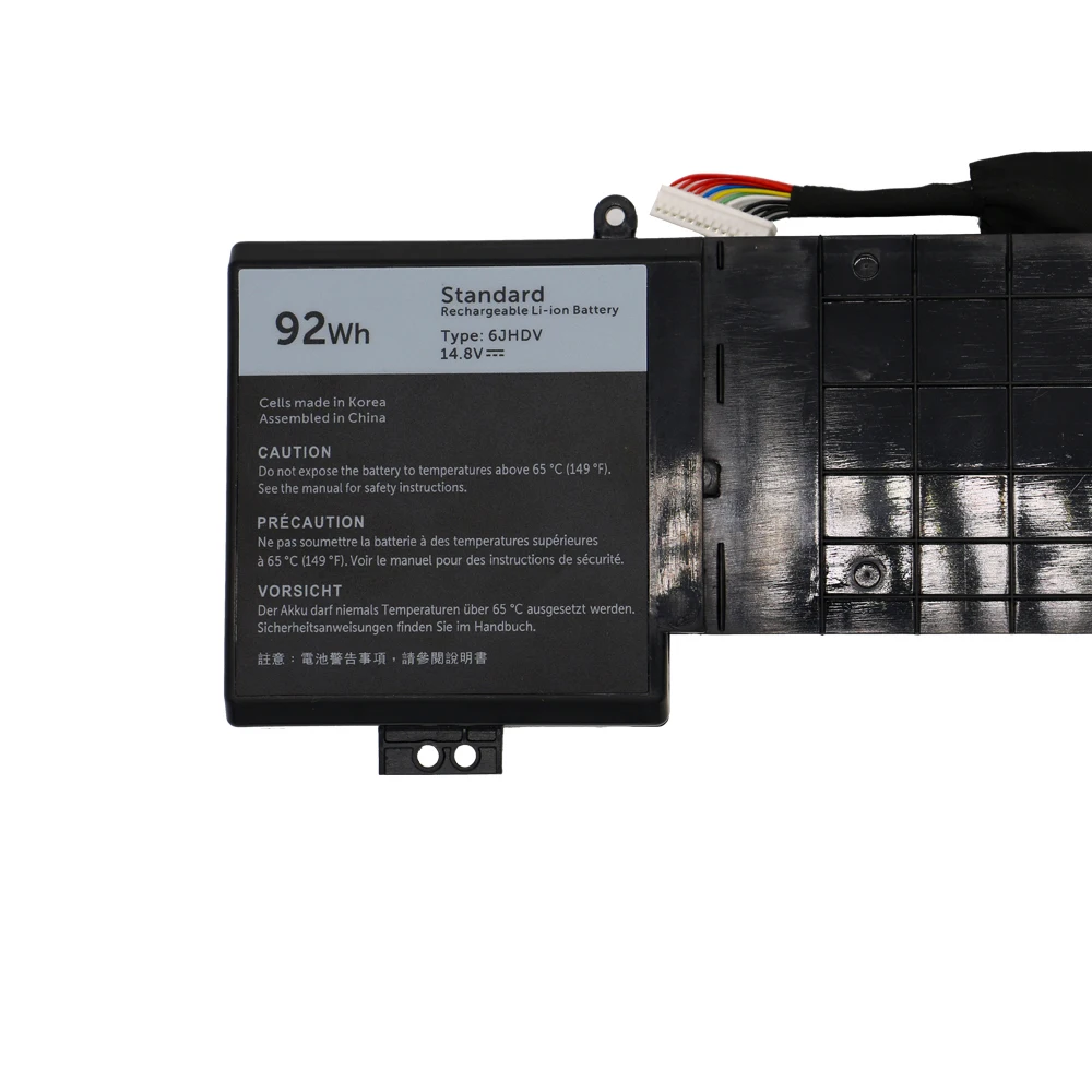 SHUOZB 6jhdv 14 8 V 92Wh 6000mAh Аккумулятор для ноутбука DELL Alienware New YKWXX17 5046J R2 R3 P43F|Аккумуляторы