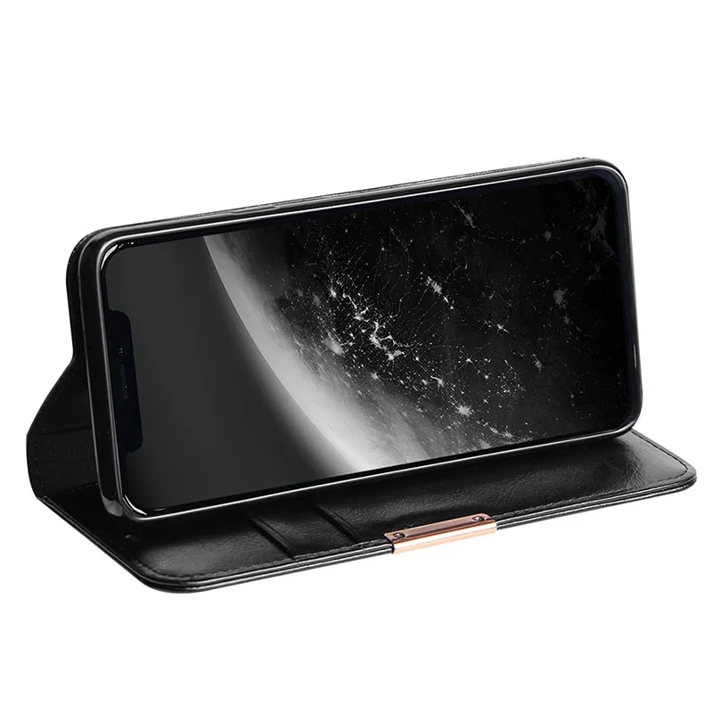 Магнитный чехол из натуральной кожи для Apple IPhone 6S 7 8 Plus X XR XS максимальный чехол для IPhone 11 Pro Max