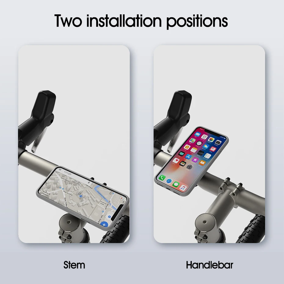 mountain bike handlebar stem phone holder with quick mountmtb road bicycle aluminum gps bracket ultra lock riding clip stand free global shipping