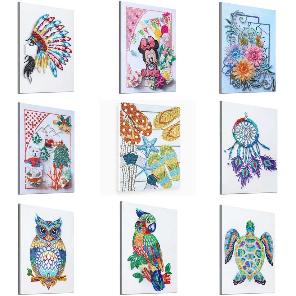 

Diamond Painting Kits DIY 5D Special Shaped for Adults&Kids Partial Drill Crystal Rhinestone Diamond Paintings Art Craft Kits