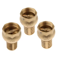 strong metal brass foot valve bottom valve easy to install