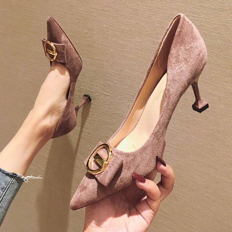 

2019 Women High Heels Elegant Party Crystal Womens Shoes Heels Black Heels Ladies Shoes