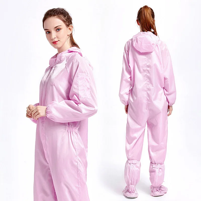 

Комбинезоны защитные комбинезоны одежда для чистых помещений антистатическая Защита рабочая одежда для мужчин и женщин