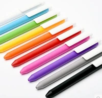 10pcs gel pen press type frosted writing smooth fashion sign pen free shipping