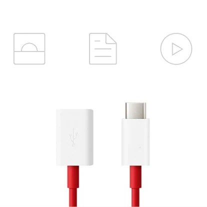 Оригинальный Кабель-адаптер oneplus OTG Type-C поддержка