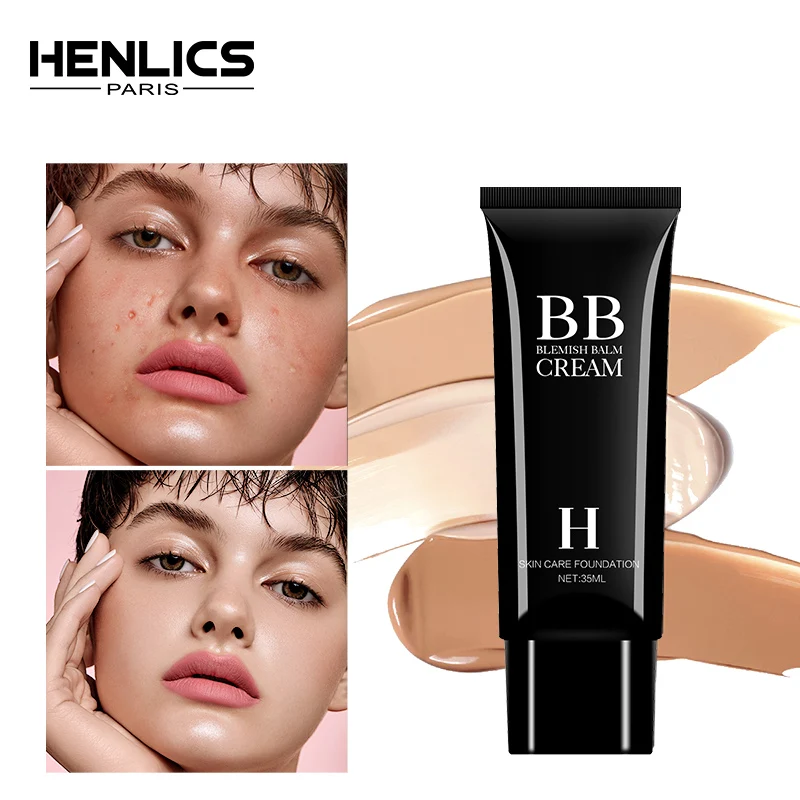 Henlics корейская косметика основа для макияжа крем консилер BB CC отбеливающий