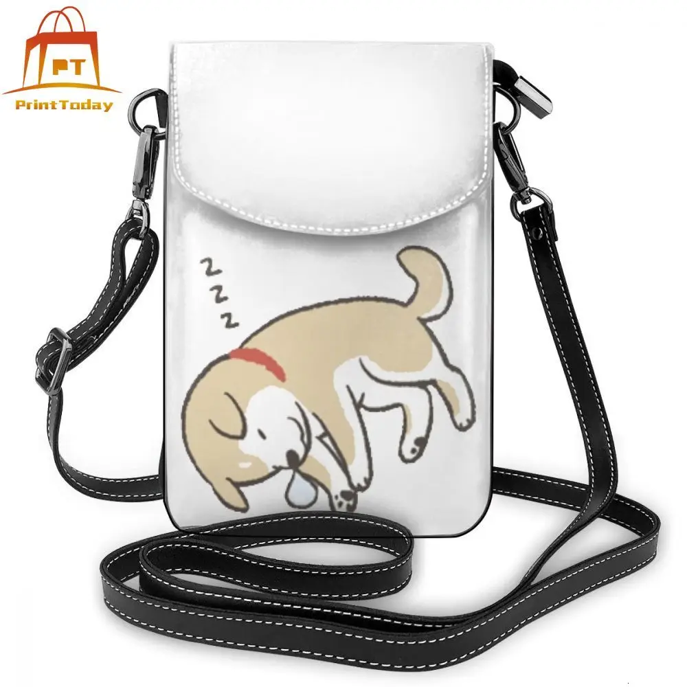 

Shiba Inu Shoulder Bag Shiba Inu Leather Bag High quality Womens Print Bags Student Mini Crossbody Purse