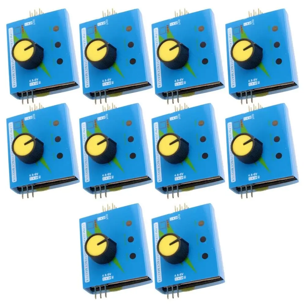 10 шт. контроллер консистенции 3CH Multi Тестер для сервоприводов и ESC регуляторов