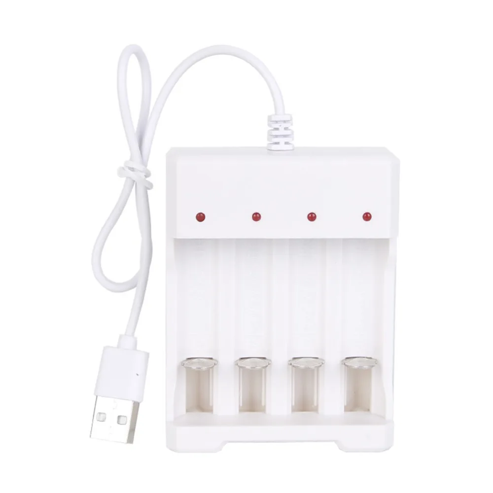 AAA 2/3/4 usb-разъемы Батарея Зарядное устройство быстрой зарядки защита от короткого замыкания Защита от ААА и АА Перезаряжаемые Батарея станция высокое качество
