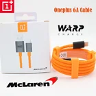 Оригинальный кабель для быстрой зарядки Oneplus 7 pro Mclaren warp charge Type-C 100 см, Оранжевый кабель для передачи данных для 1 + 7 6 6T 5 5T 3 3T xiaomi MI 9