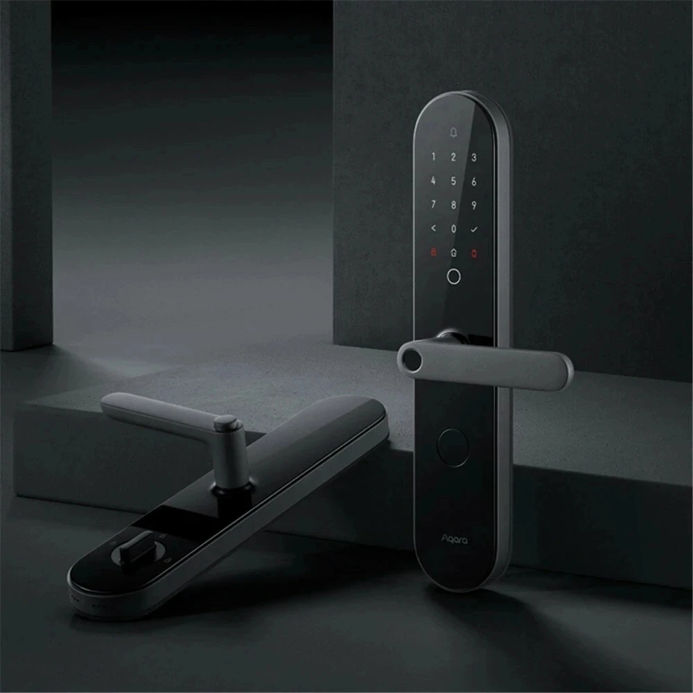 Умный дверной замок Aqara N100 разблокировка по отпечатку пальца Bluetooth пароль звонок