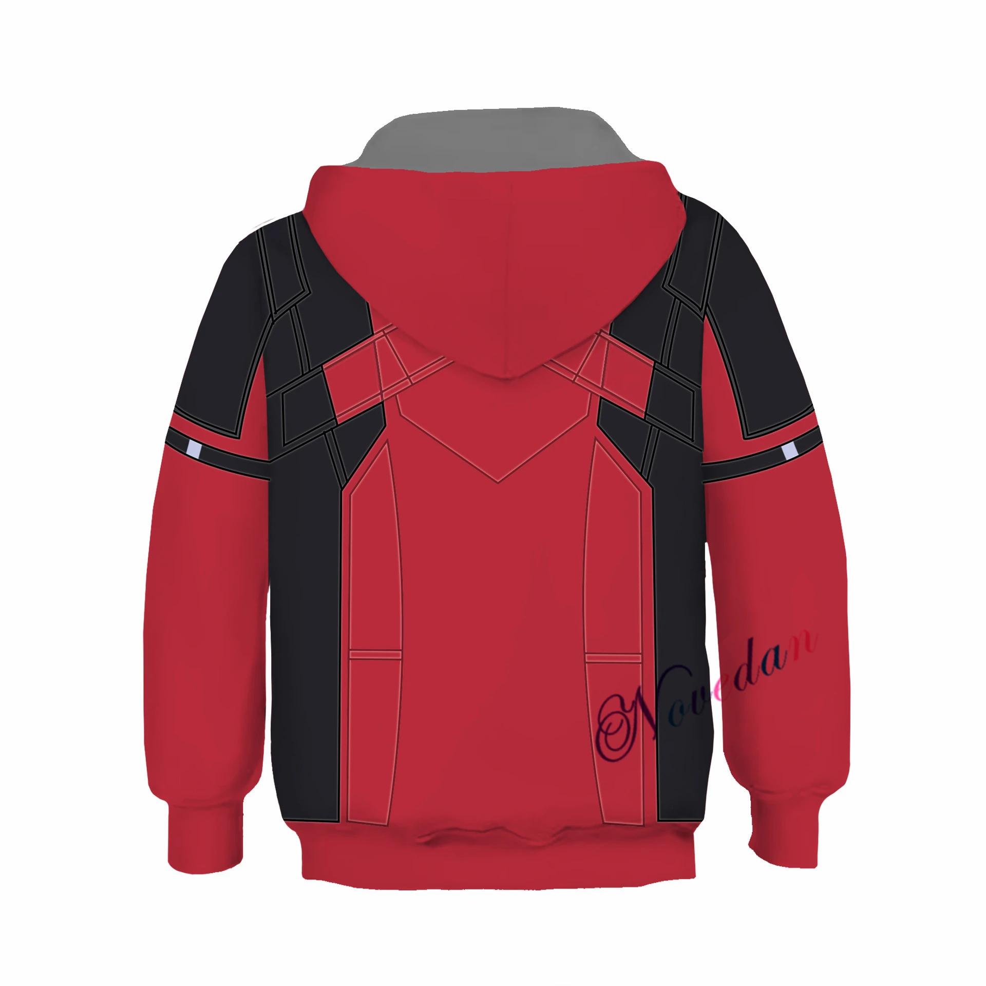 Детский костюм для костюмированной вечеринки Толстовка с 3D-принтом супергероя