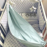 baby safety bed infant hammock newborn kid sleeping bed safe detachable baby cot crib swing elastic hammock adjustable