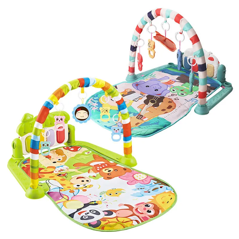 

Детский игровой коврик, Детский ковер, коврик-пазл с клавиатурой пианино, детский игровой коврик для раннего развития, игровой коврик для по...