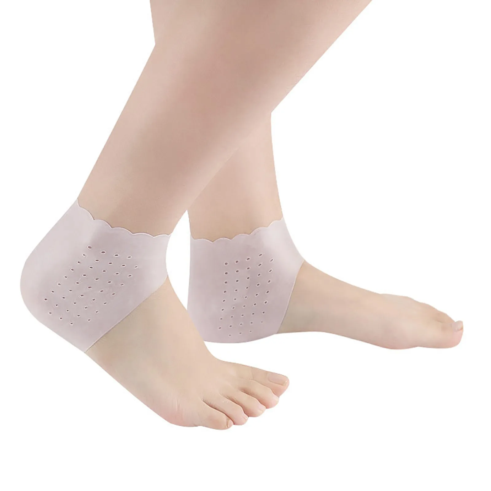 

Silicone Foot Chapped Care Tool Moisturizing Gel Heel Socks Cracked Skin Professional Nursing Health Foot Nursing pedicura
