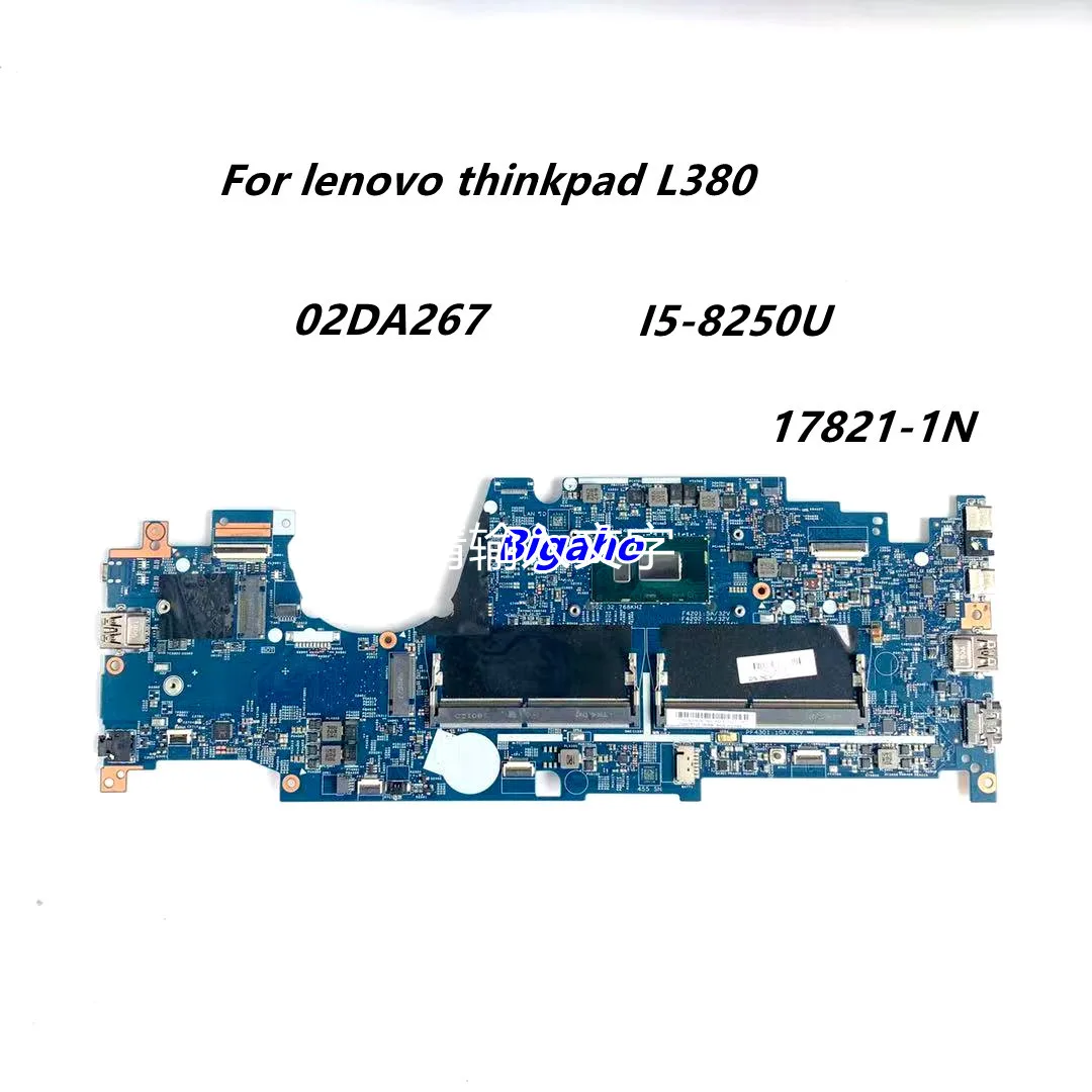 

448.0CT06.001N For lenovo thinkpad L380 Laptop motherboard 17821-1N 02DA267 02HM020 I5-8250U mainboard 100% tested ok