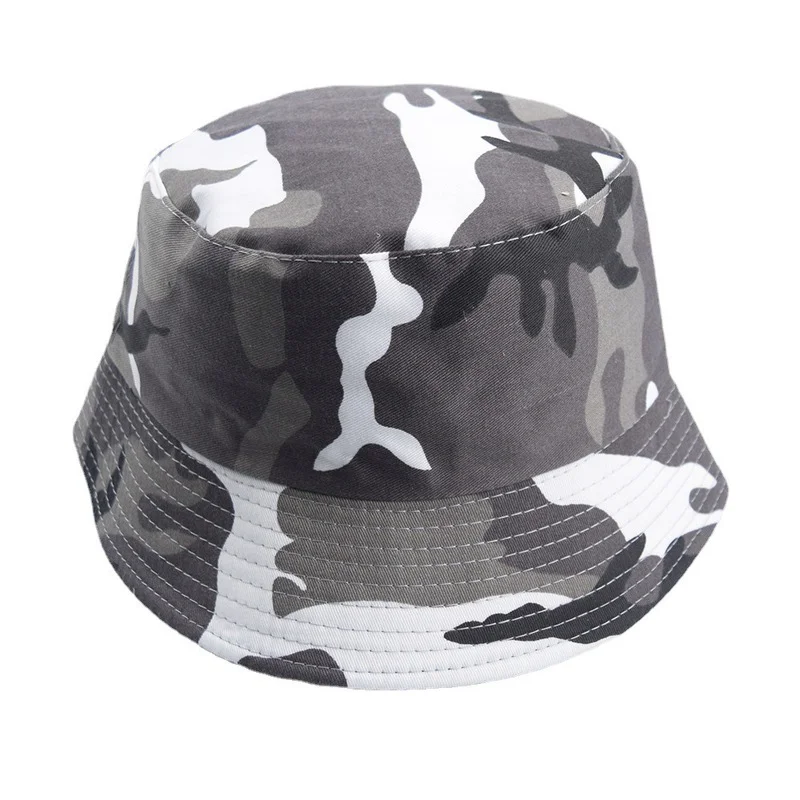 

Hiking Tactical Fisherman Hats Military Army War Jungle Camouflage Bucket Hat Men Women Camping Summer Cotton Hunting