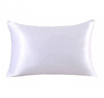 Funda de almohada de seda de morera 100%, funda de almohada de alta calidad, 51cm x 76cm, 13 colores a elegir, 1 unidad-4