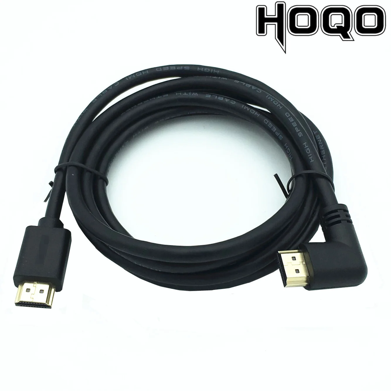 

4K*2K 60HZ version 2.0 HDMI-compatible HD cable brain TV connection data cable straight to up down angle 1.8m